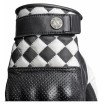 Mănuși de piele JOHN DOE TRACKER RACE LEATHER WHITE/BLACK thumb