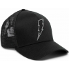 Șapcă JOHN DOE TRUCKER FLASH BLACK
