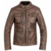 Geacă de piele  JOHN DOE DRIFTER Brown thumb