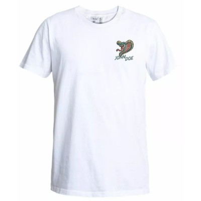 Tricou moto  JOHN DOE SNAKE II WH