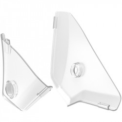 Protector pentru grafică POLISPORT Kawasaki Graphic Guards KX250F (21->) KX450F (19-21) Clear