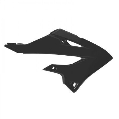 Capace din plastic pentru radiator POLISPORT Yamaha YZ125/250 (2022-25) Black