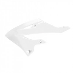 Capace din plastic pentru radiator POLISPORT Yamaha YZ125/250 (2022-25) White