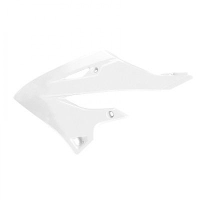 Capace din plastic pentru radiator POLISPORT Yamaha YZ125/250 (2022-25) White