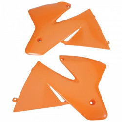 Capace din plastic pentru radiator POLISPORT KTM SX/EXC (1998-00) Orange