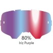Placa pentru ochelari Iriz Leatt Velocity-Purple 80% Placa pentru ochelari Iriz Leatt Velocity-Purple 80% thumb