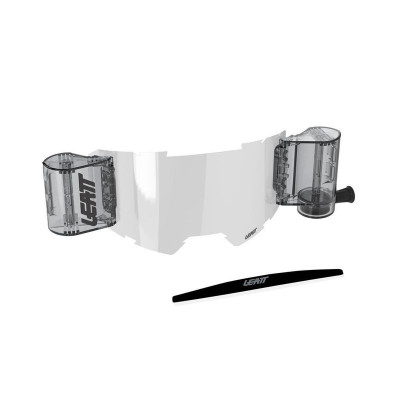 Roll-Off placa pentru ochelari  Leatt Vizion 3.5-Film/Dirt Strips-Clear 90%