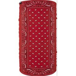 Esarfa multifunctionala  ZAN HEADGEAR MOTLEY TUBE FLEECE RED PAIS