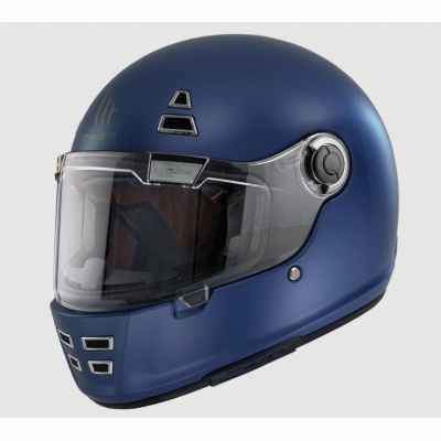 Casca MT JARAMA A7 SOLID BLUE MATT 