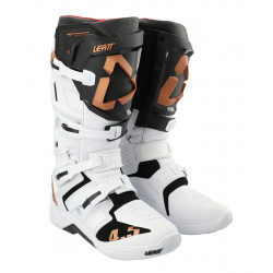 Cizme motocross  LEATT 4.5-White