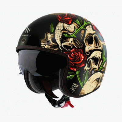 Casca pentru scuter  MT LE MANS 2 S SV BREAKOUT B9