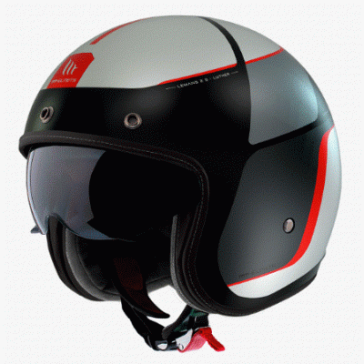 Casca pentru scuter MT LE MANS 2 S SV LUTHER B15 MATT