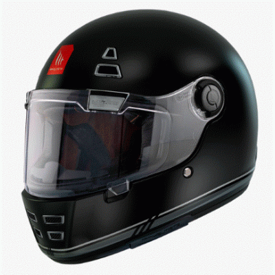 Casca MT JARAMA SV B2 SOLID MATT BLACK