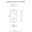 Adaptor CarPlay QUAD LOCK Wireless CarPlay Adaptator thumb