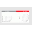 Parbriz Puig Touring Plus BMW F750GS 18-24, G850GS 18-23, F850GS Adventure 19-23 Clear pentru motociclete OEM  thumb