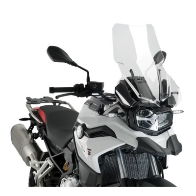 Parbriz Puig Touring Plus BMW F750GS 18-24, G850GS 18-23, F850GS Adventure 19-23 Clear pentru motociclete OEM 