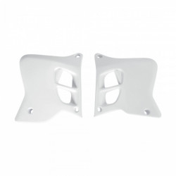 Capace din plastic pentru radiatoare POLISPORT Yamaha YZ 125/250 (1993-95) White