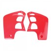 Capace din plastic pentru radiatoare POLISPORT Honda CR500R (1991-01) Red thumb