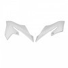 Capace din plastic pentru radiatoare POLISPORT Yamaha YZ 65 (2019-25) White