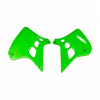 Capace din plastic pentru radiatoare  POLISPORT Kawasaki KX 250 (1990-91) Green