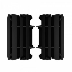 Protectie  radiatorului fata  POLISPORT YAMAHA YZ125 / YZ250 (05-20) Black