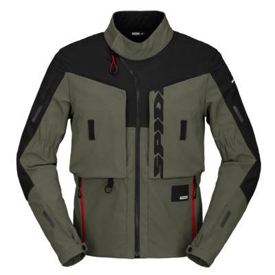 Geacă din material textil SPIDI FRONTIER THERMORAIN MILITAR