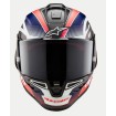 Casca moto ALPINESTARS Supertech R10 Team Black/Carb/Blå/White thumb