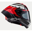 Casca moto  ALPINESTARS Supertech R10 Team Black/Carb/Fluo Red/White thumb