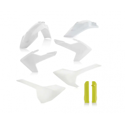 Kit plastice  ACERBIS Husqvarna FE/TE 17-19 White/Yellow