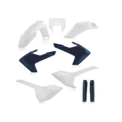 Kit de materiale plastice ACERBIS Husqvarna FE/TE 17-19 White/Blue