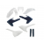 Kit  plastice ACERBIS Husqvarna FE/TE 17-19 White/Blue thumb