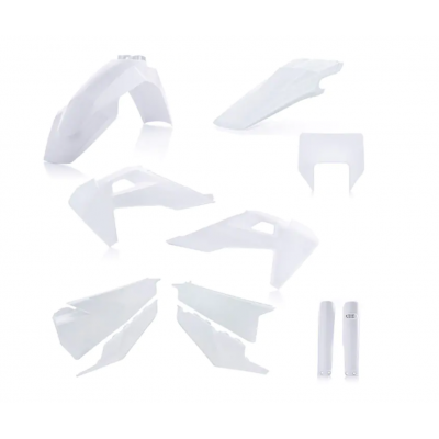Kit de materiale palstice  ACERBIS Husqvarna FE/TE 20-23 White
