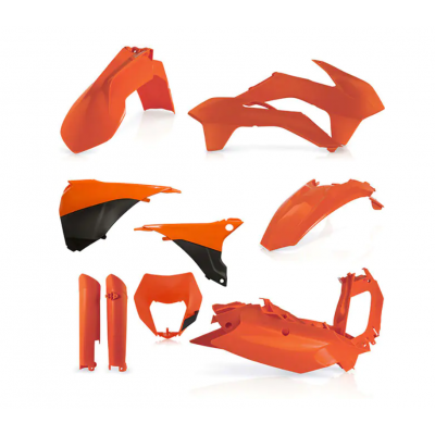 Kit plastice ACERBIS KTM EXC/EXC-F 14-15 Orange