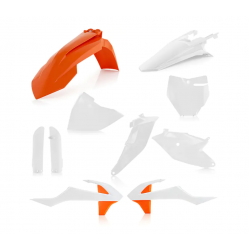 Kit plastice ACERBIS KTM SX85 2019 White/Orange