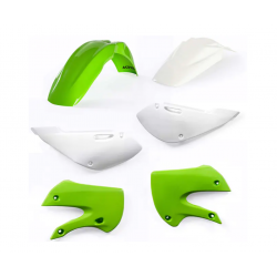 Kit plastice ACERBIS Kawasaki KX65 00-19 White/Green