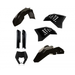 Kit plastice ACERBIS KTM EXC/EXC-F 08-11 Black