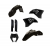 Kit plastice ACERBIS KTM EXC/EXC-F 08-11 Black thumb