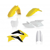 Kit plastice  ACERBIS Suzuki RM-Z450 08-17 Yellow/White