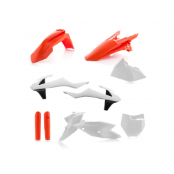 Kit plastice  ACERBIS KTM SX/SX-F 16-18 Orange/White
