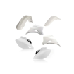 Kit plastice  ACERBIS Yamaha YZF 06-09 White thumb