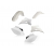 Kit plastice  ACERBIS Yamaha YZF 06-09 White thumb