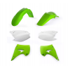 Kit plastice ACERBIS Kawasaki KX125/250 03-08 Green/White