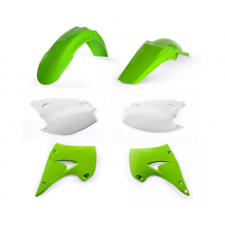 Kit plastice ACERBIS Kawasaki KX125/250 03-08 Green/White
