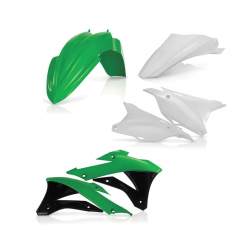 Kit plastice ACERBIS Kawasaki KX85 14-21 Green/White