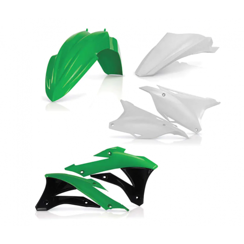 Kit plastice ACERBIS Kawasaki KX85 14-21 Green/White Kit plastice ACERBIS Kawasaki KX85 14-21 Green/White