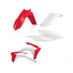 Kit plastice ACERBIS Honda CRF250R 14-17, CRF450R 13-16 Red/White Kit plastice ACERBIS Honda CRF250R 14-17, CRF450R 13-16 Red/White