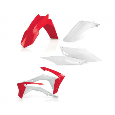 Kit plastice ACERBIS Honda CRF250R 14-17, CRF450R 13-16 Red/White