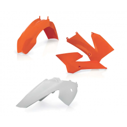 Kit plastice ACERBIS KTM SX85 06-12 Orange/White Kit plastice ACERBIS KTM SX85 06-12 Orange/White