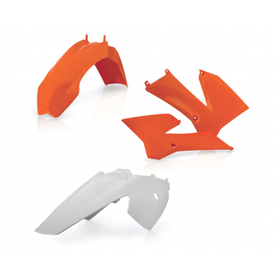 Kit plastice ACERBIS KTM SX85 06-12 Orange/White