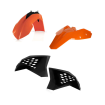 Kit plastice ACERBIS KTM EXC/EXC-F 08-11 Orange/Black thumb